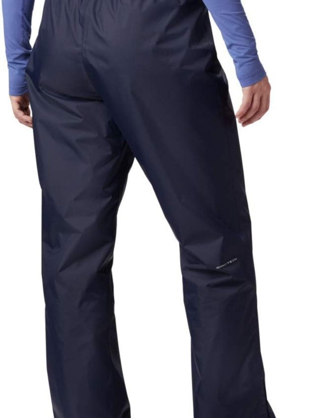 Columbia Women's Plus-size Storm Surge™ Pant Outerwear, dark nocturnal, 2X Short - Picture 3 of 5